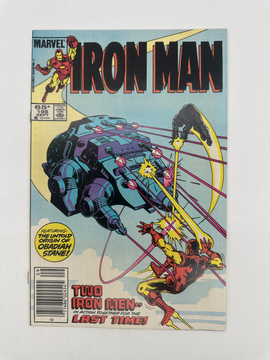 Iron Man #198 Newsstand VF/NM