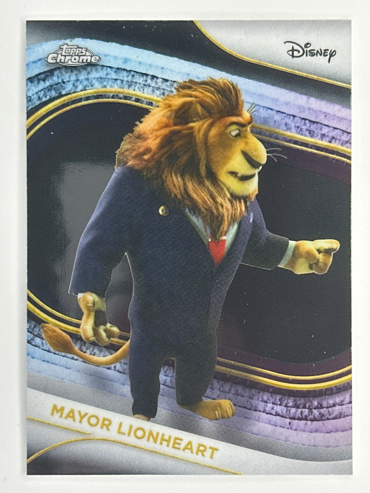 2025 Topps Disney Chrome 170 Mayor Lionheart Base Card