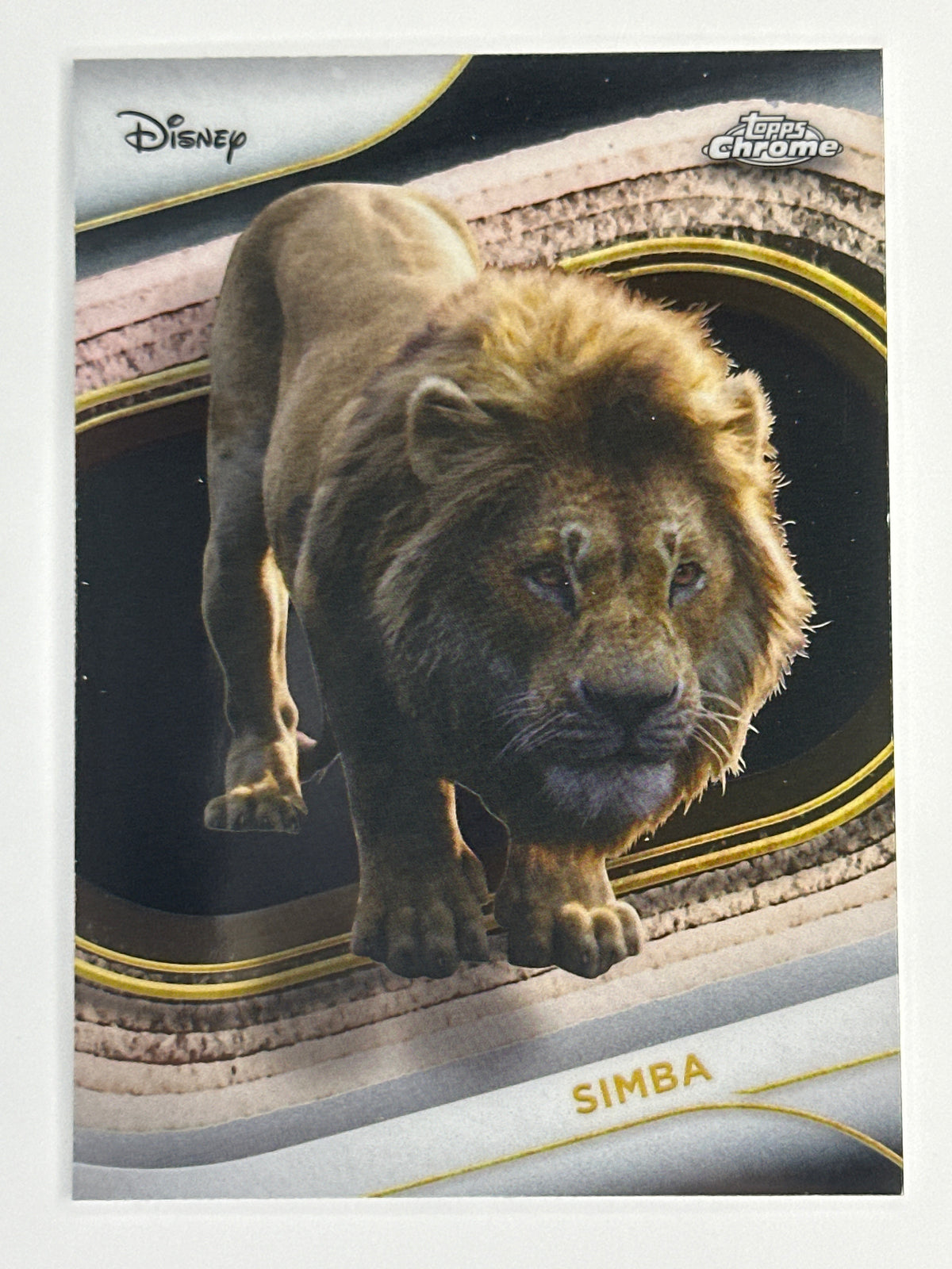 2025 Topps Disney Chrome 195 Simba Base Card