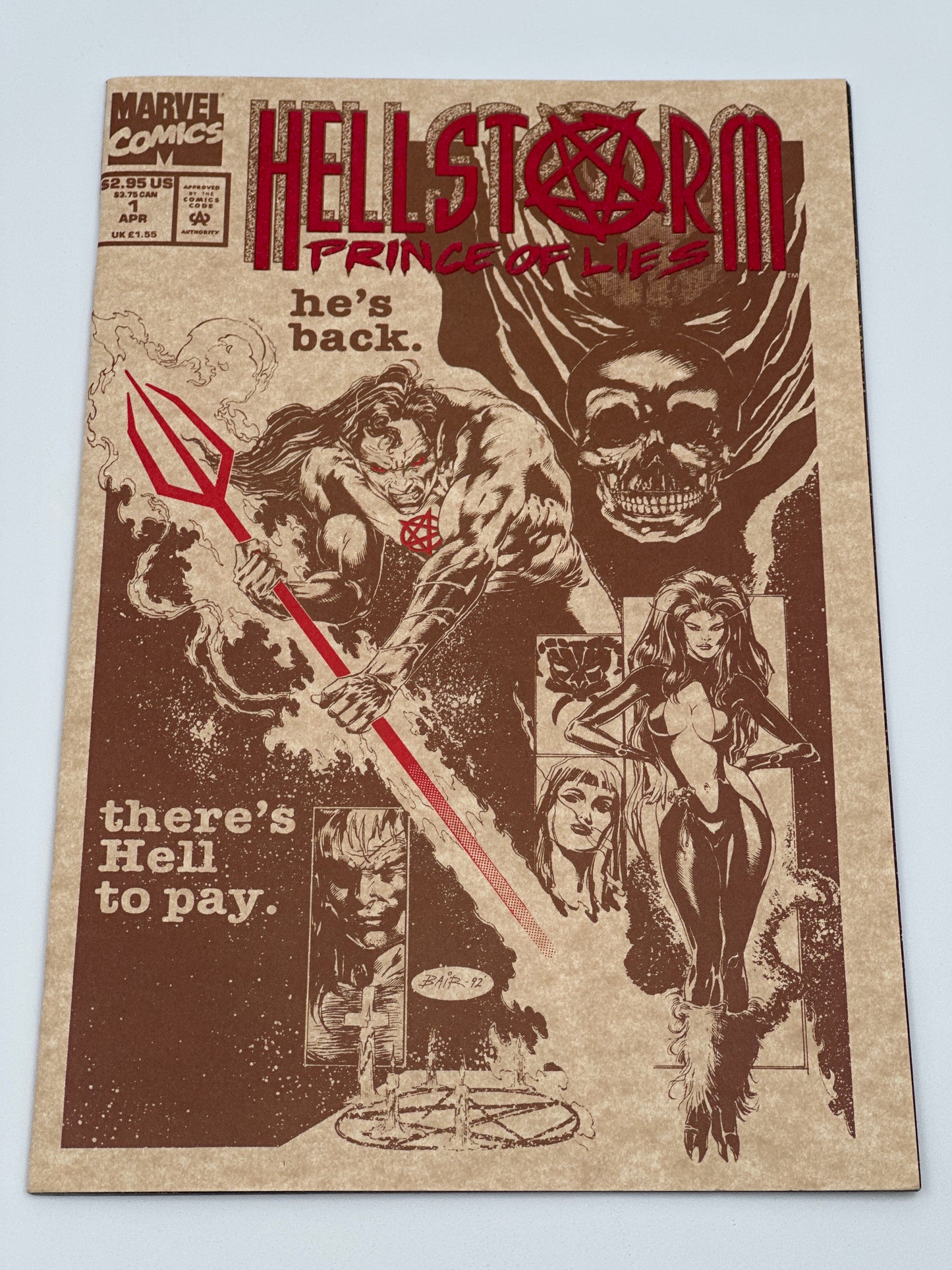 Hellstorm: Prince of Lies #1 VF/NM
