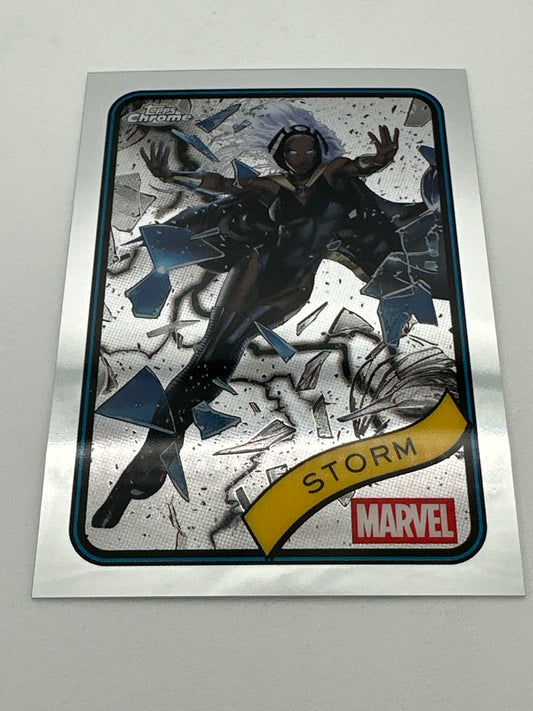 Marvel Topps Chrome Storm Base
