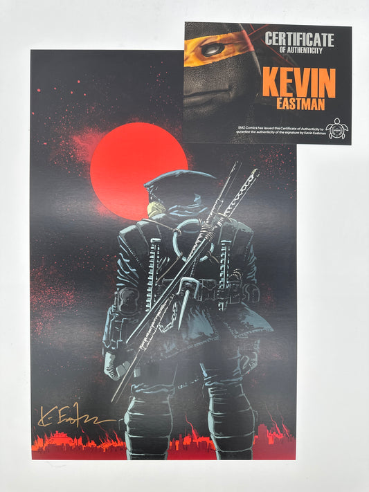 TMNT The Last Ronin 11x17 Art Print Signed by Kevin Eastman with COA