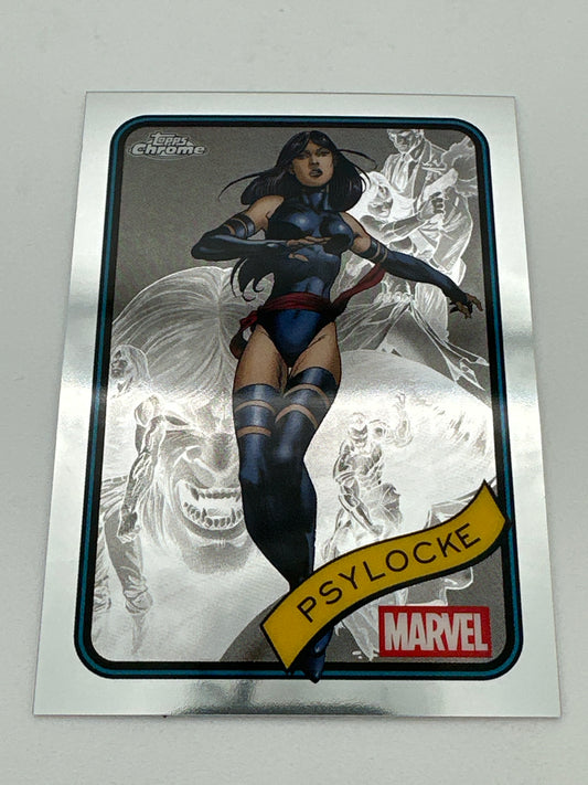 Marvel Topps Chrome Psylocke Base