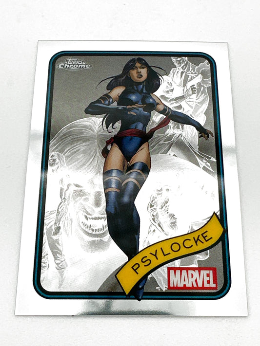 Marvel Topps Chrome Psylocke Base
