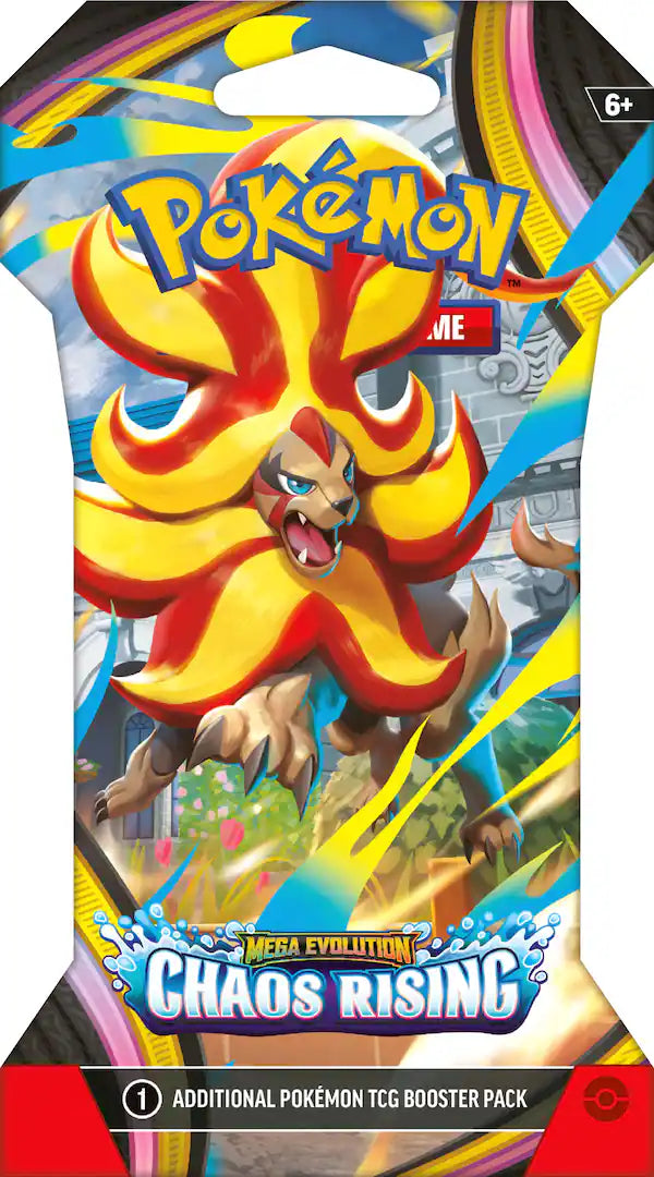 Pokémon Trading Card Game Mega Evolution Chaos Rising Booster Pack