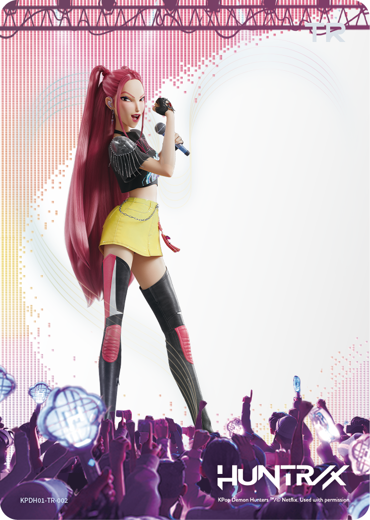 KPop Demon Hunters: Energy Edition Series 1 Collectible Trading Cards Booster Pack
