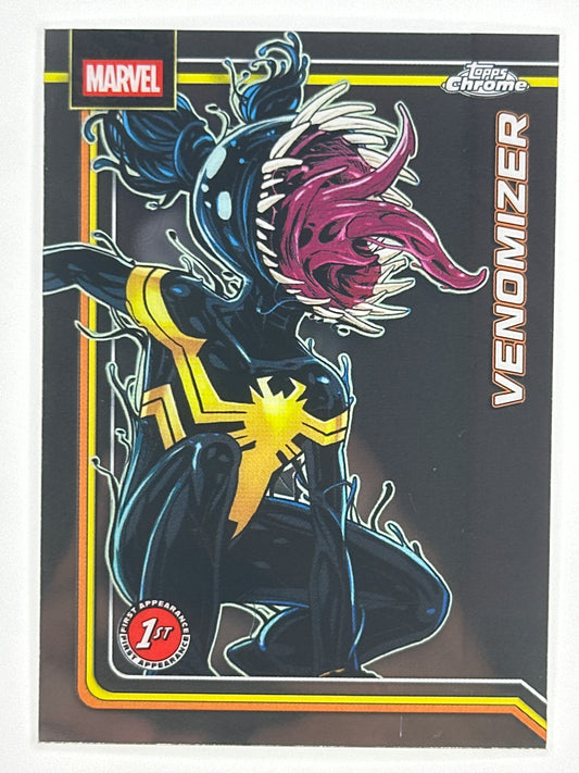 2026 Topps Marvel Chrome 188 Venomizer Base Card