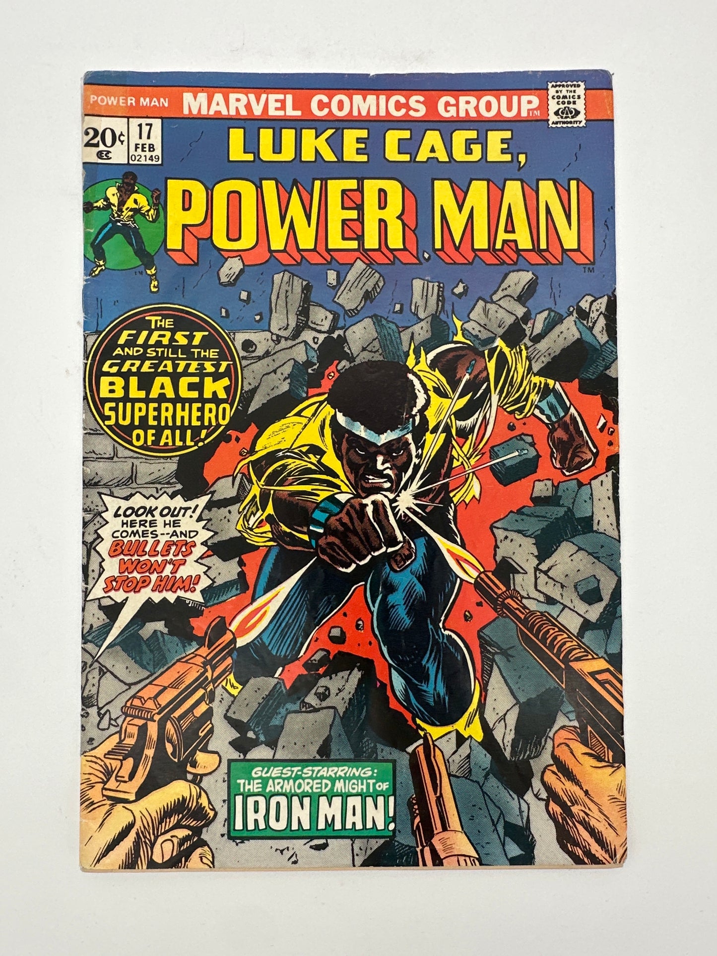 Luke Cage, Power Man #17 VG