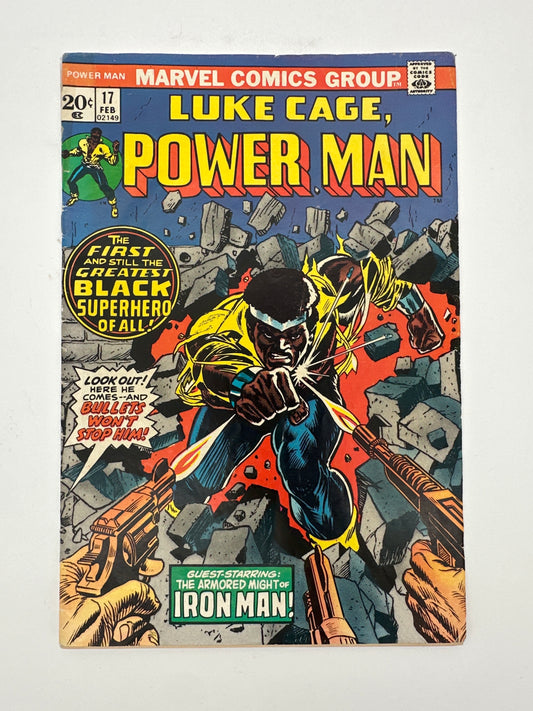 Luke Cage, Power Man #17 VG