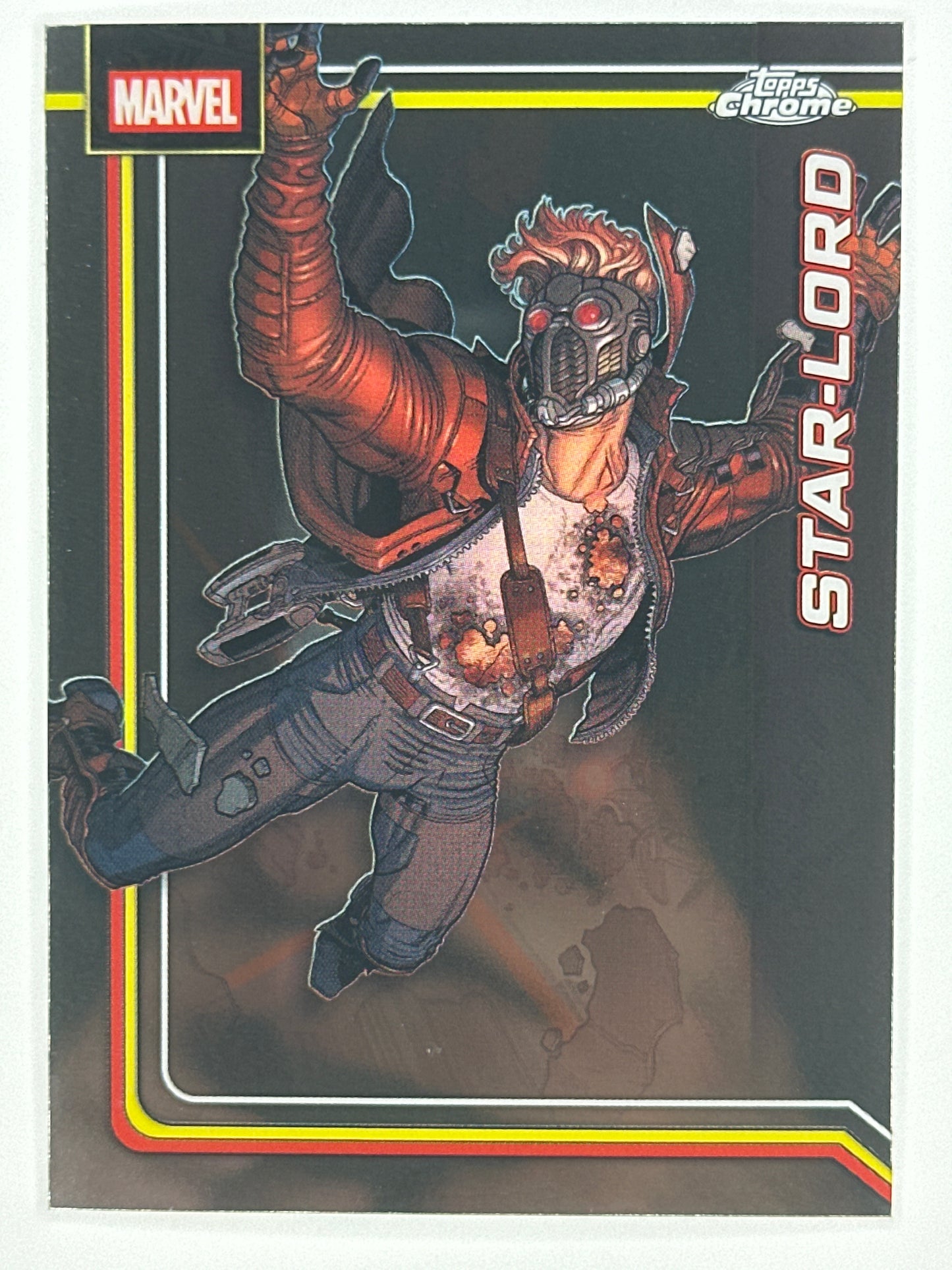 2026 Topps Marvel Chrome 168 Star-Lord Base Card