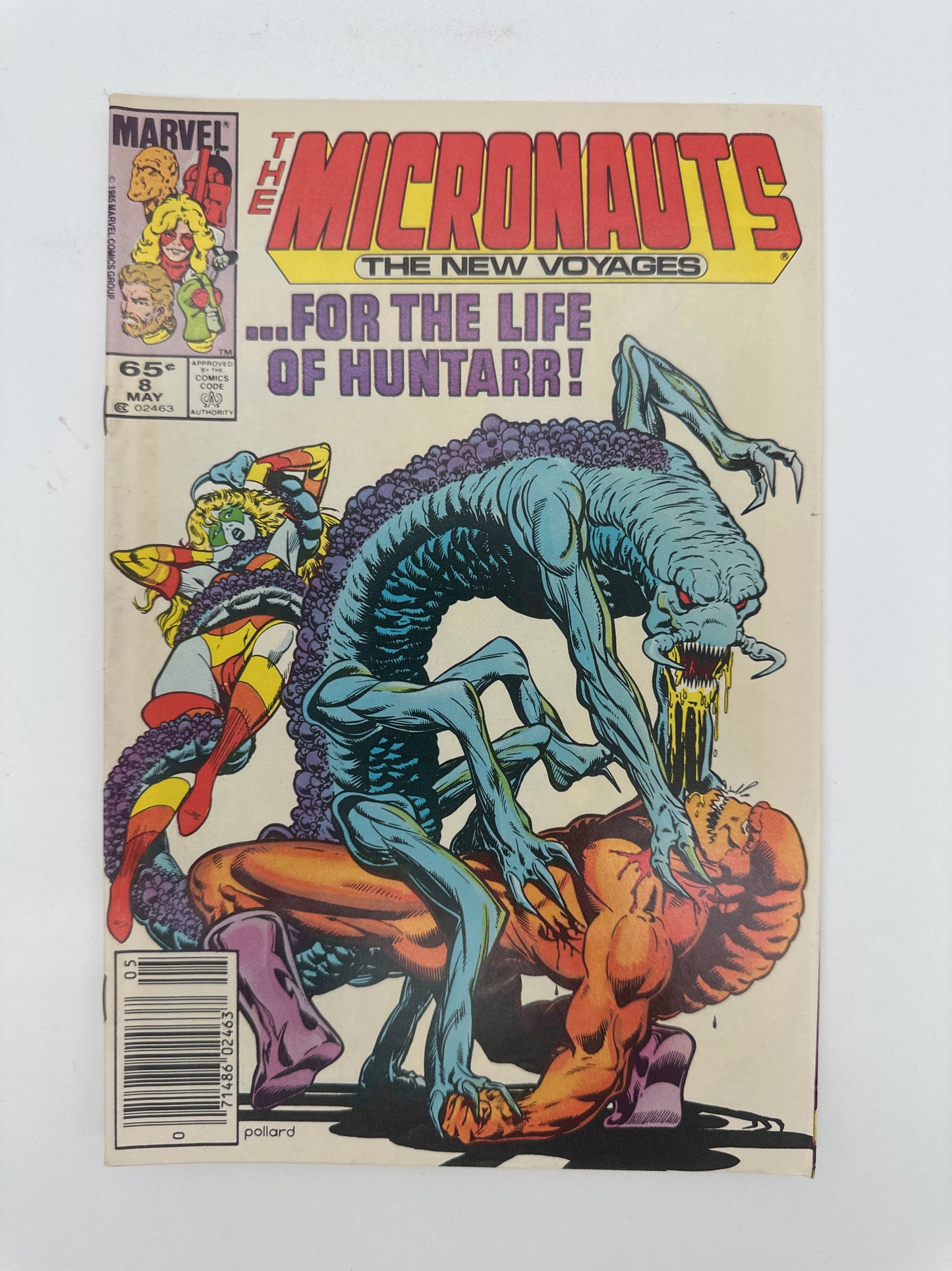 The Micronauts #8 Newsstand VF