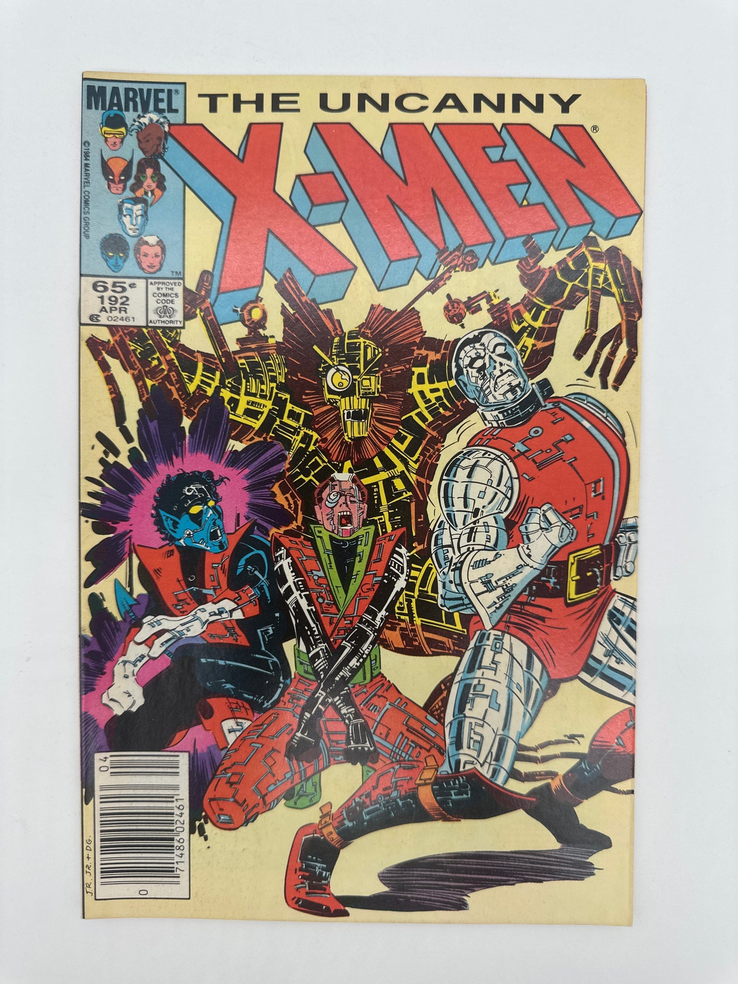 Uncanny X-Men #192 Newsstand VF/NM