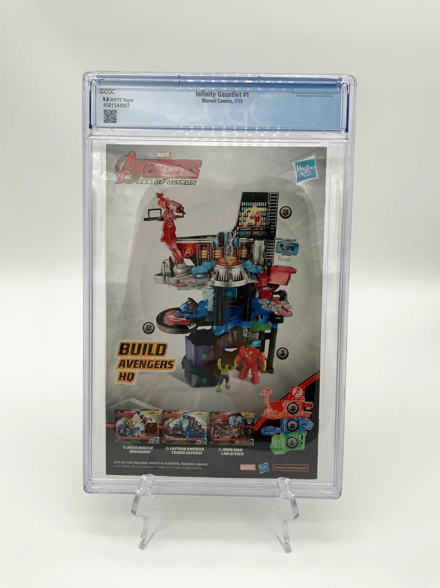 The Infinity Gauntlet #1 Vol. 2 CGC Graded