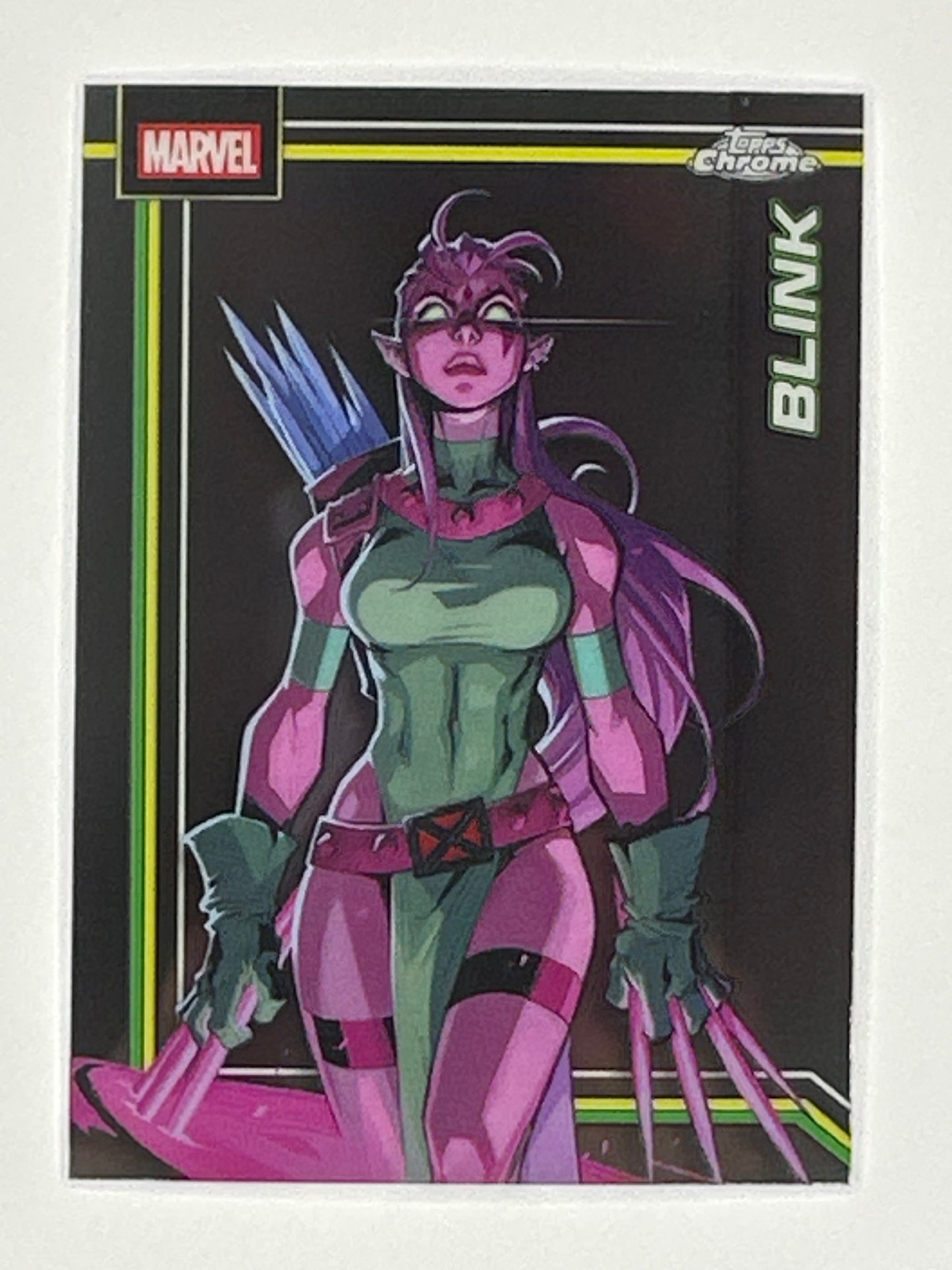 2026 Topps Marvel Chrome 018 Blink Base Card