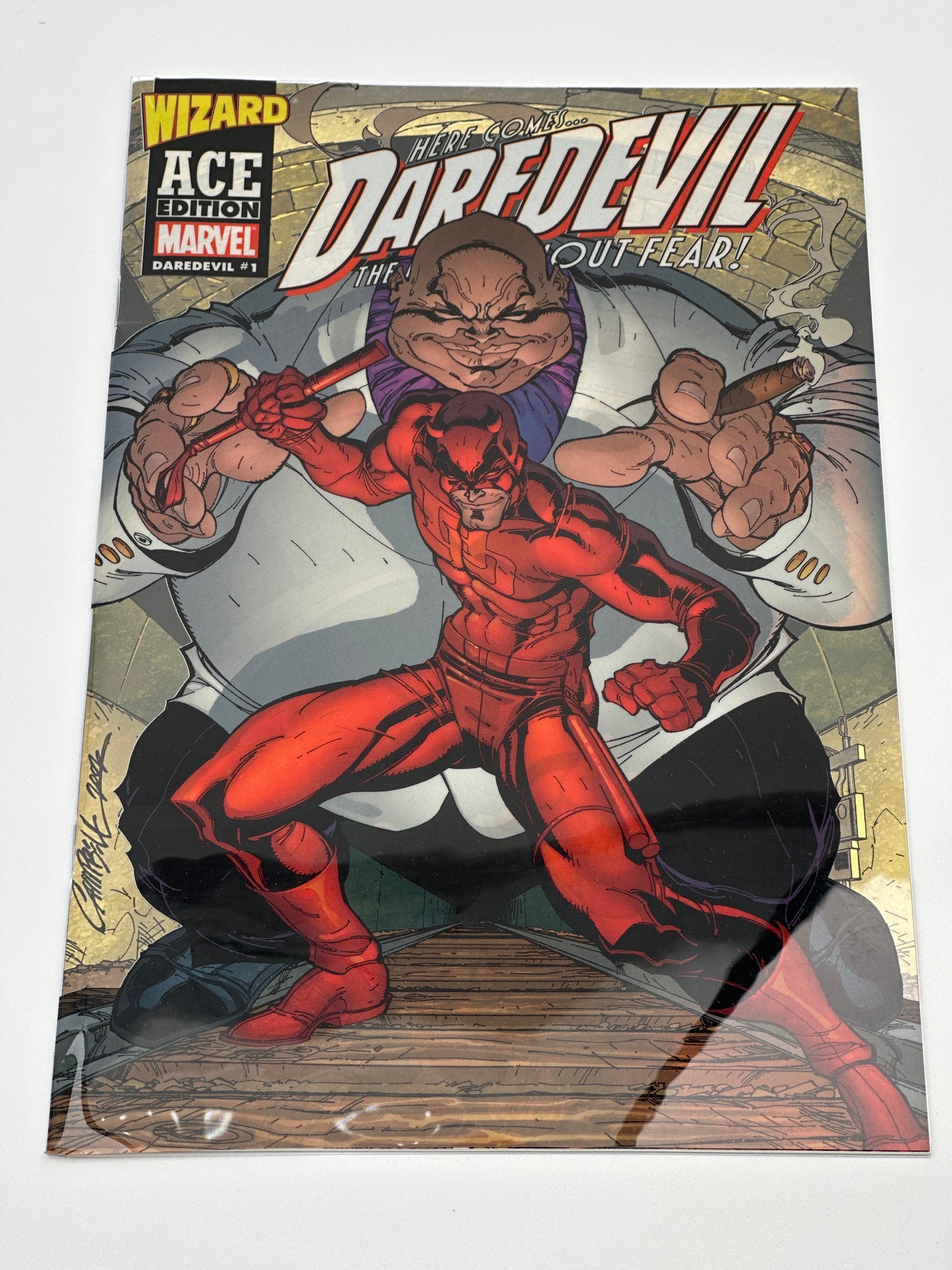 Daredevil #1 CVR C NM (Clear Cover Bends)