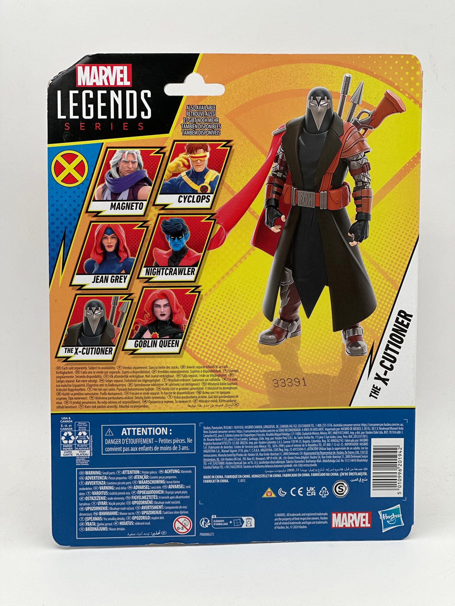 X-Men 97 Marvel Legends The X-Cutioner 6-inch Action Figure