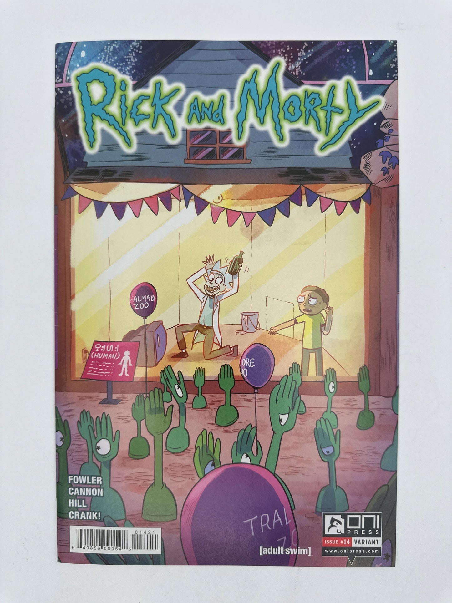 Rick and Morty #14 Savanna Ganucheau Variant VF/NM
