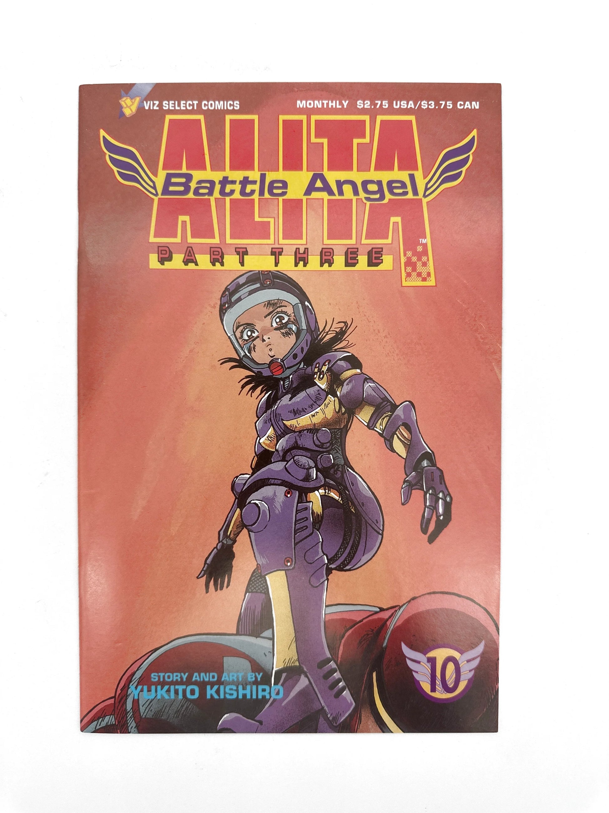 Comic book featuring Alita: Battle Angel Part Three.