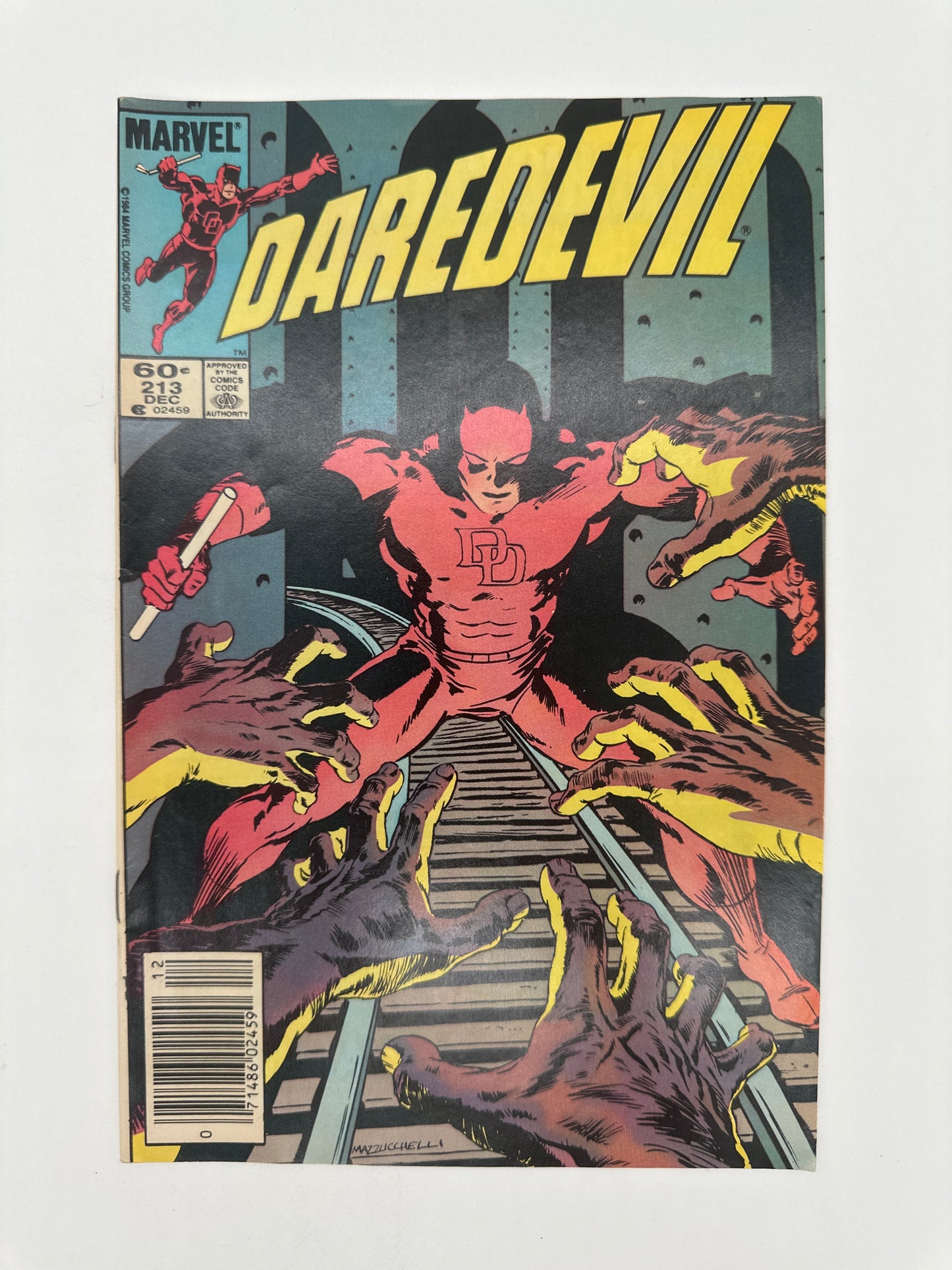 Daredevil #213 Newsstand VF