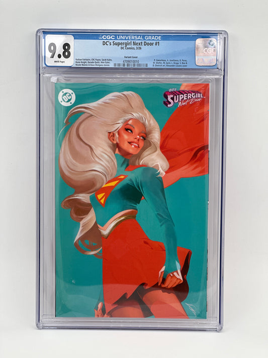 DC's Supergirl Next Door #1 (One Shot) Alexander Lozano Variant CGC 9.8