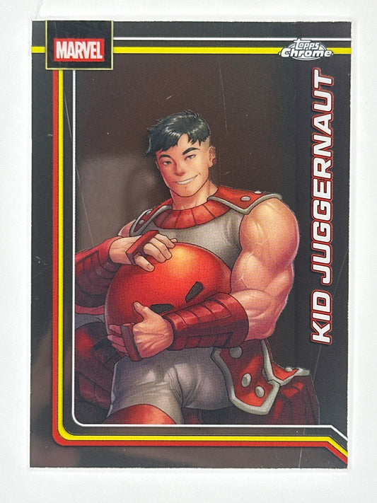 2026 Topps Marvel Chrome 064 Kid Juggernaut Base Card