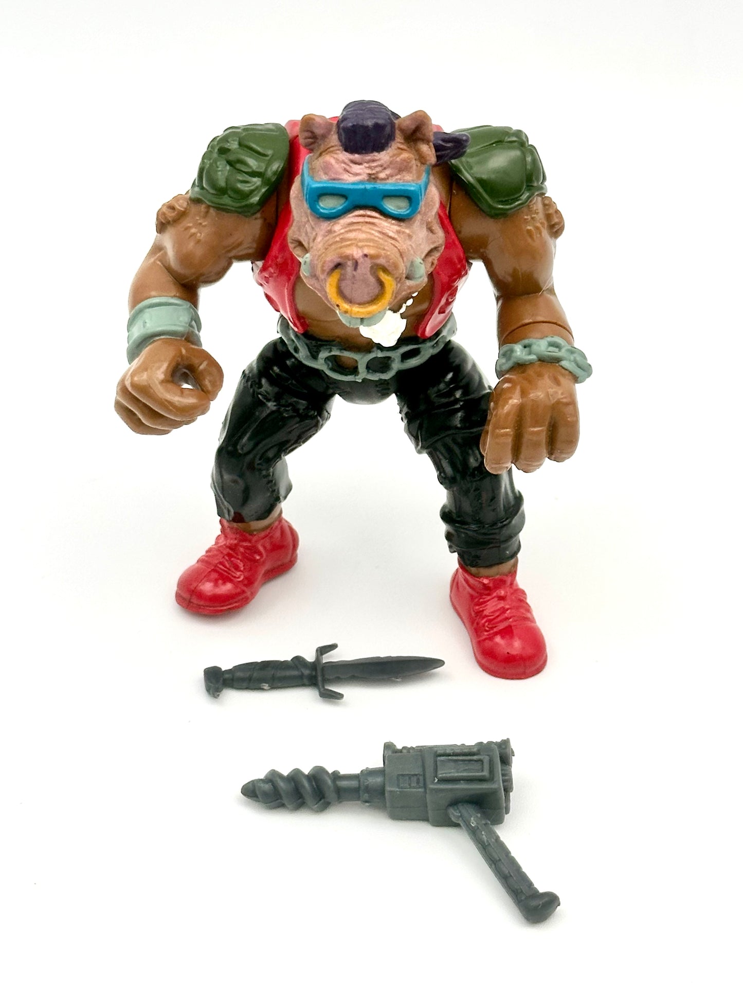 Vintage 1988 TMNT Bebop Action Figure – Playmates Teenage Mutant Ninja Turtles