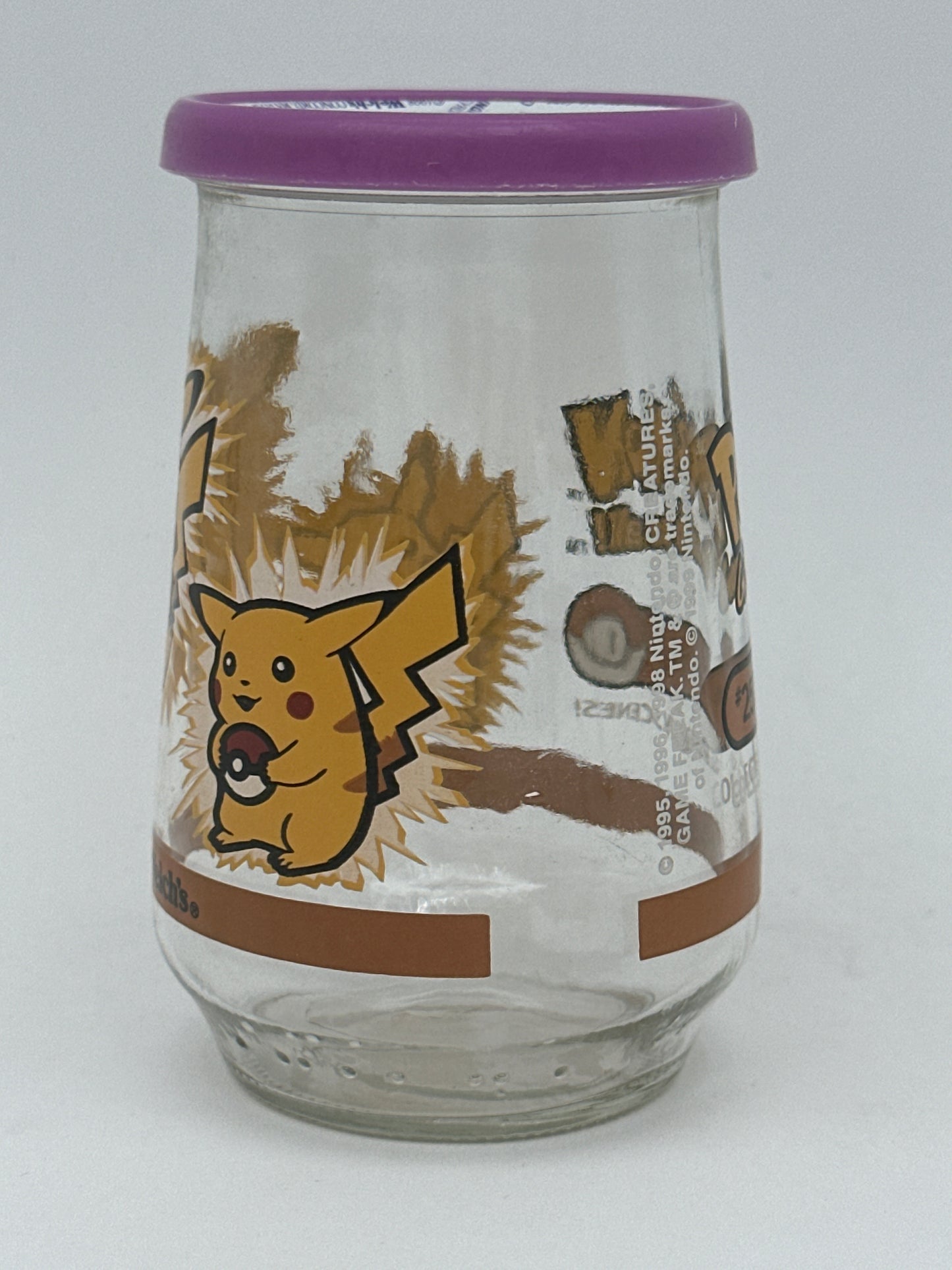 Nintendo Pokémon Pikachu Welch's Jelly Jar With Lid