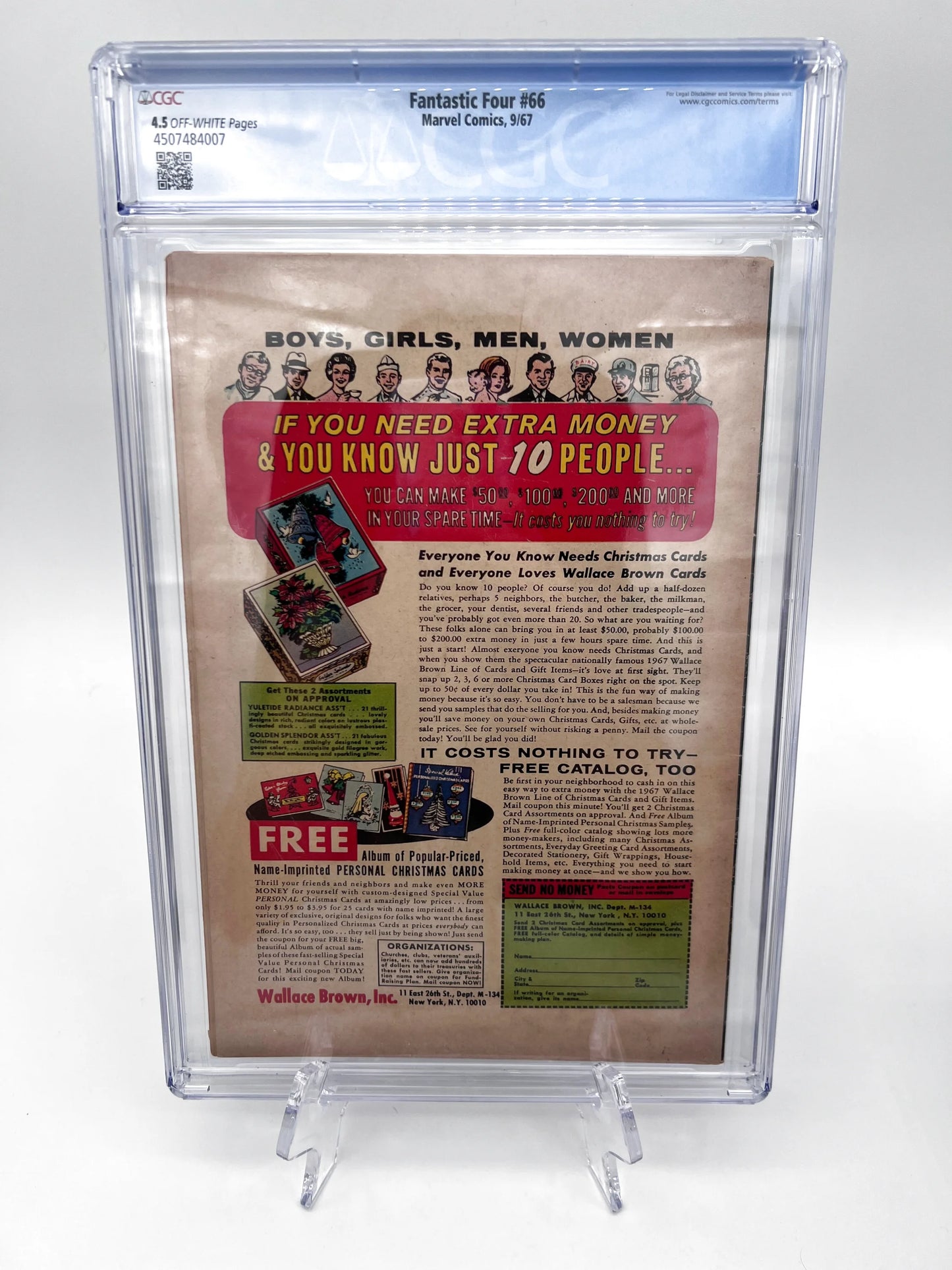 Fantastic Four #66 Graded (Origin of HIM)