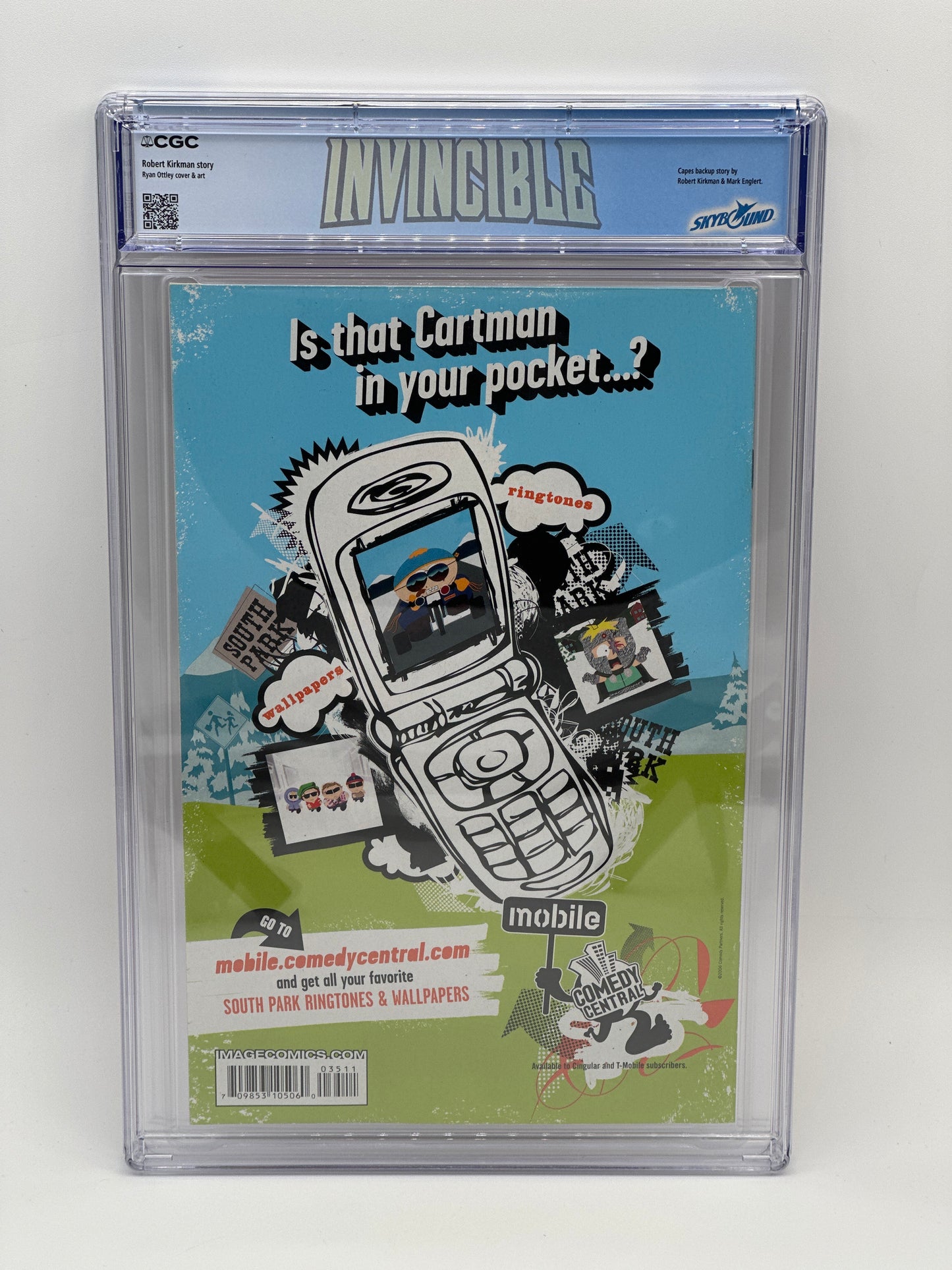 Invincible #35 CGC 9.8 Custom Label