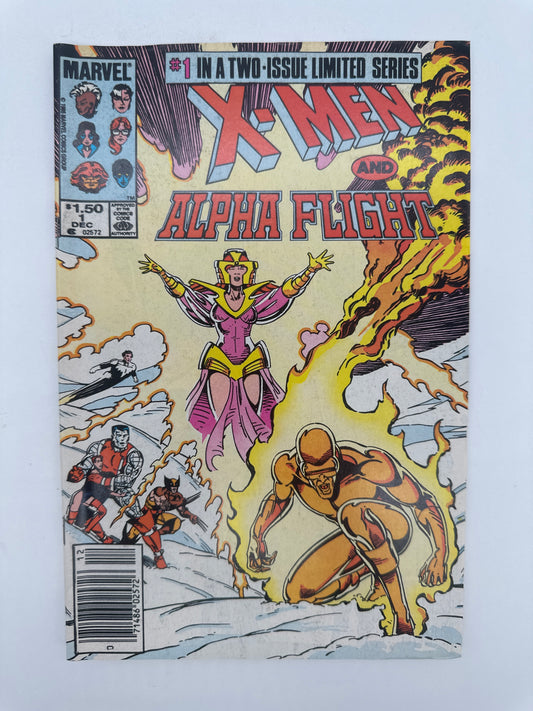 X-Men and Alpha Flight #1 Newsstand NM