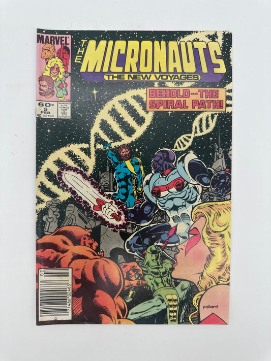 The Micronauts #5 Newsstand VF