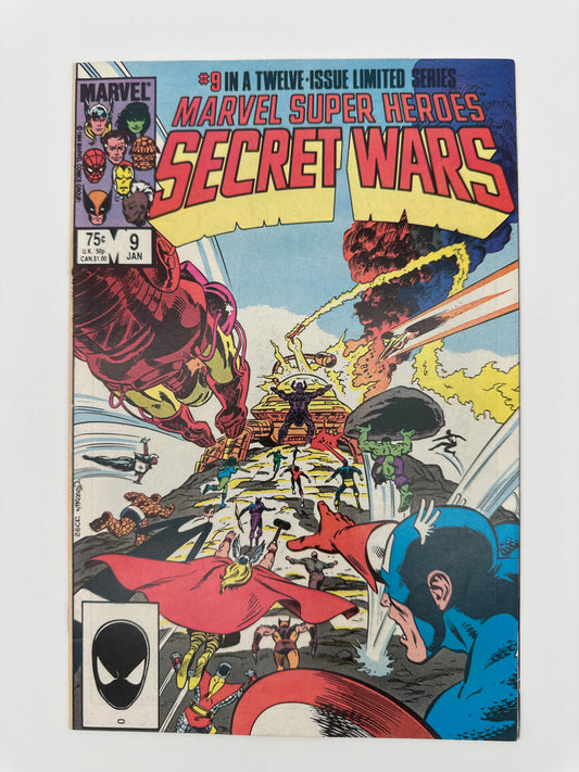 Marvel Super Heroes Secret Wars #9 VF