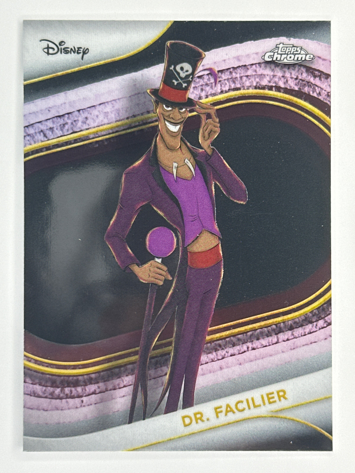 2025 Topps Disney Chrome 031 Dr. Facilier Base Card