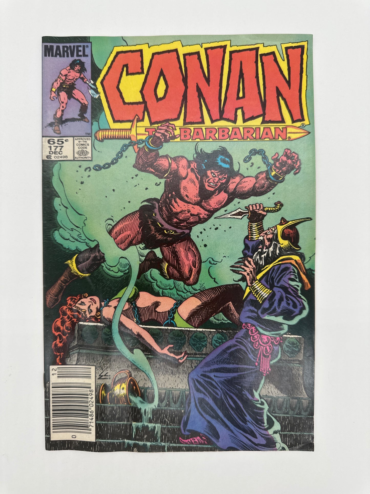 Conan The Barbarian #177 Newsstand FN/VF