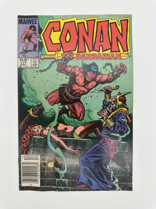 Conan The Barbarian #177 Newsstand FN/VF
