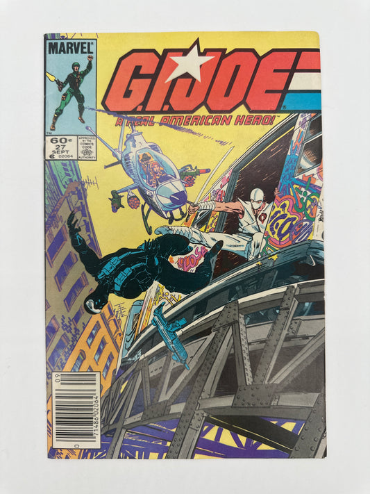 G.I. Joe: A Real American Hero #27 Newsstand VF/NM