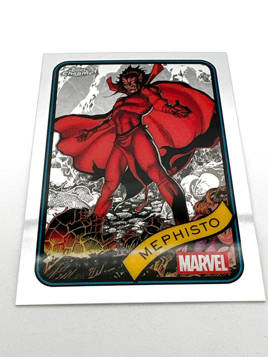 Marvel Topps Chrome Mephisto Base