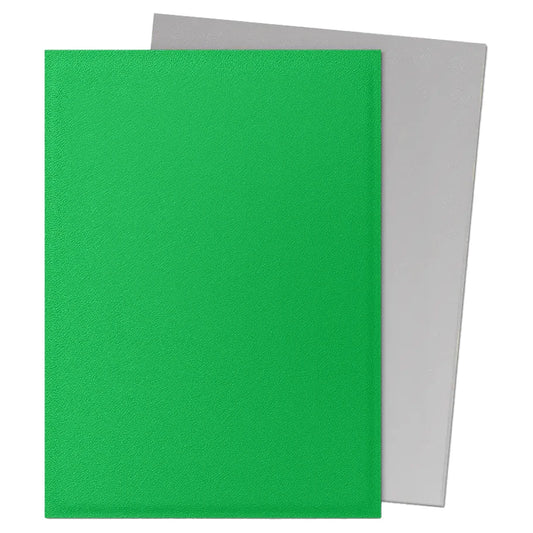 Dragon Shield Dual Matte Sleeves – Apple Green & Silver – 100 Count