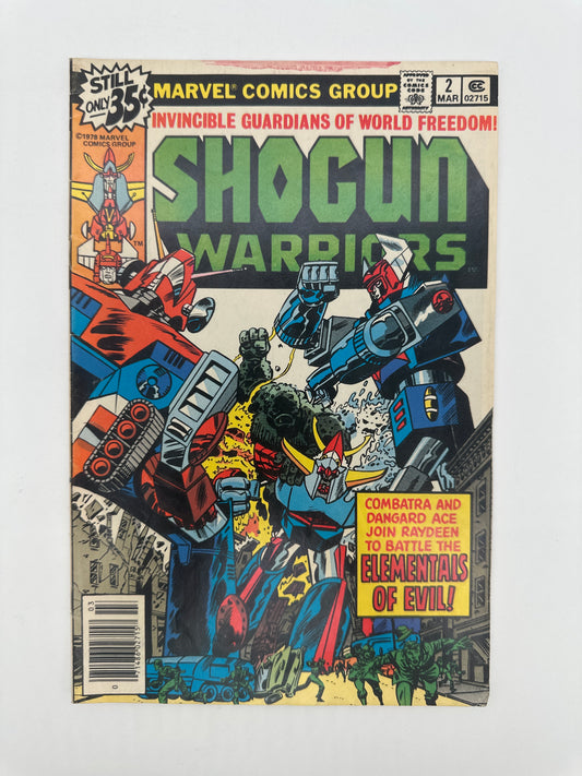 Shogun Warriors #2 Newsstand VF