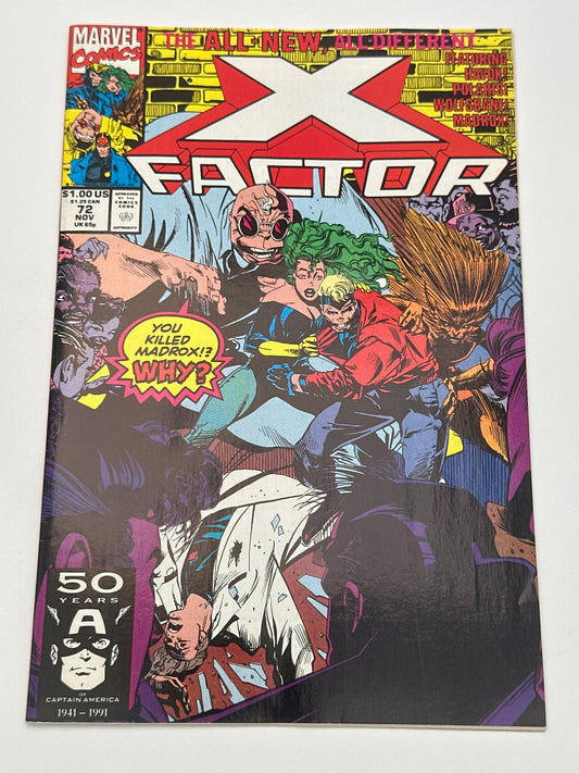 X-Factor #72 FN/VF