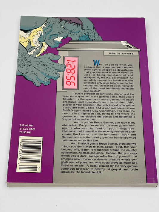 Incredible Hulk: Ground Zero Trade Paperback (First Printing) VF