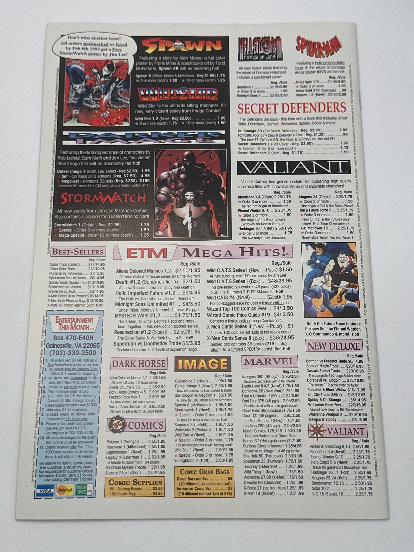 WildC.A.T.s #3 VF