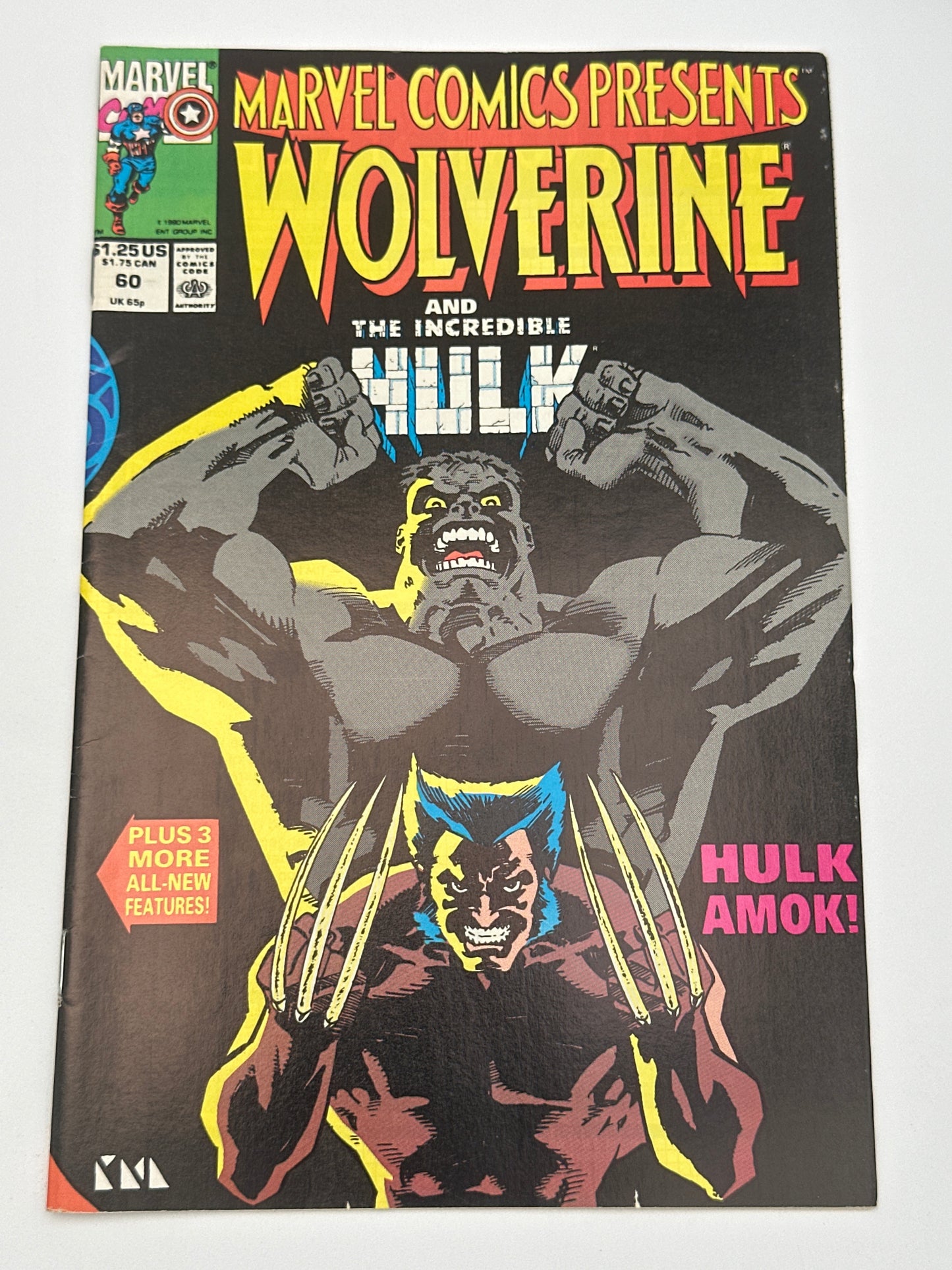 Marvel Comics Presents #60 VF