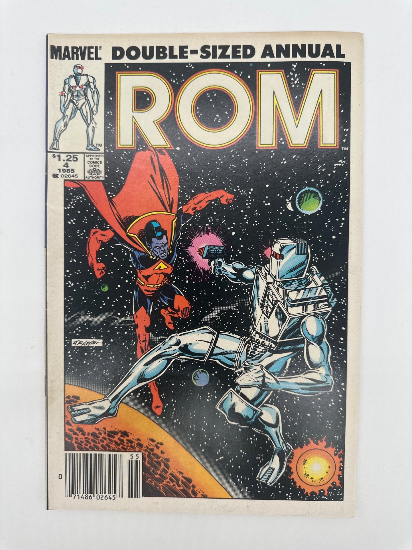 ROM Annual #4 Newsstand VF/NM