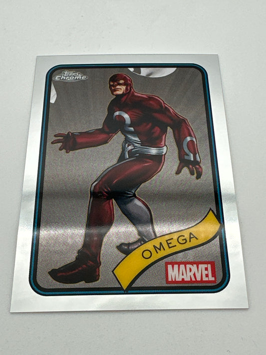 Marvel Topps Chrome Omega Base
