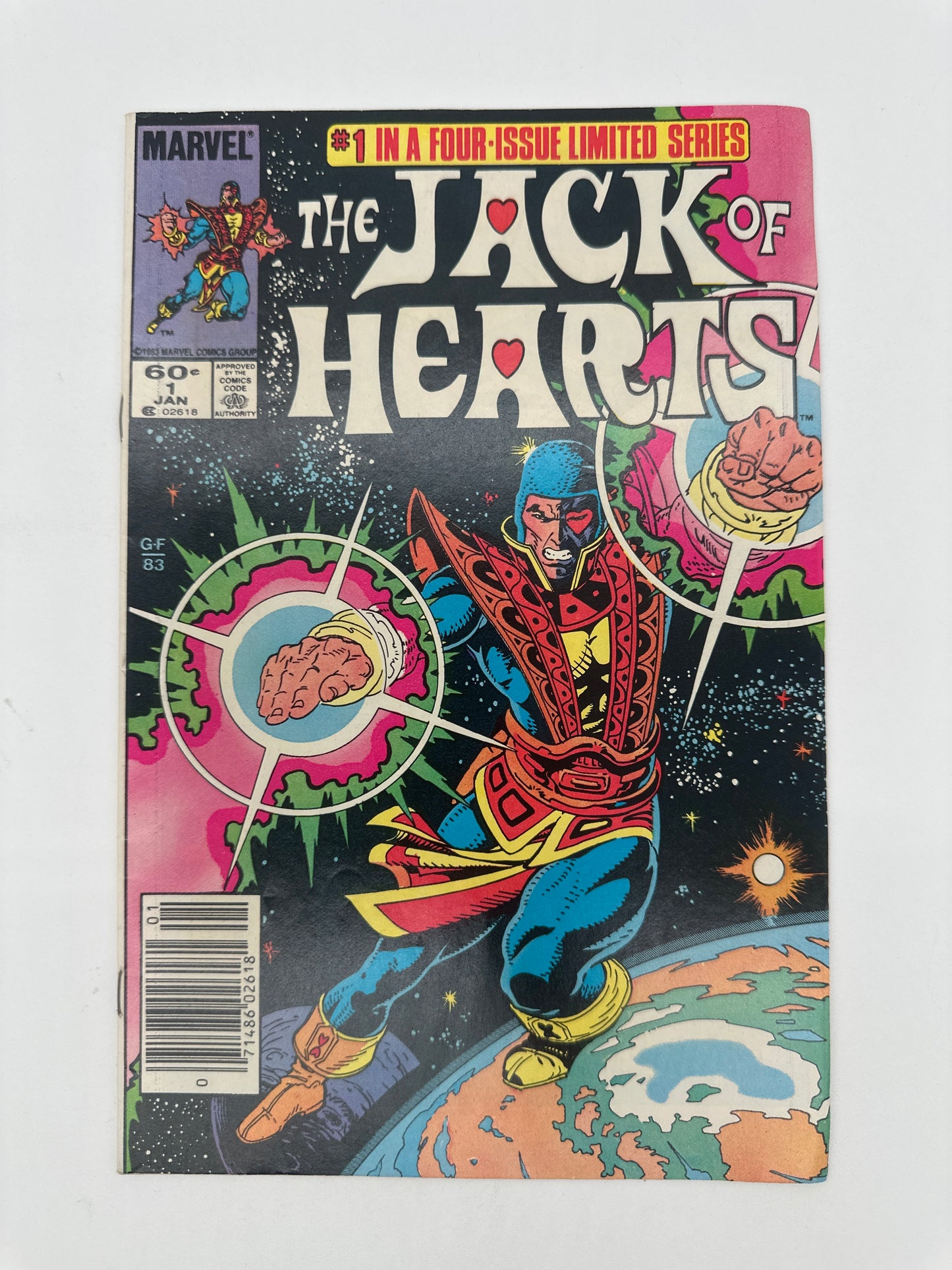Jack of Hearts #1 Newsstand VF