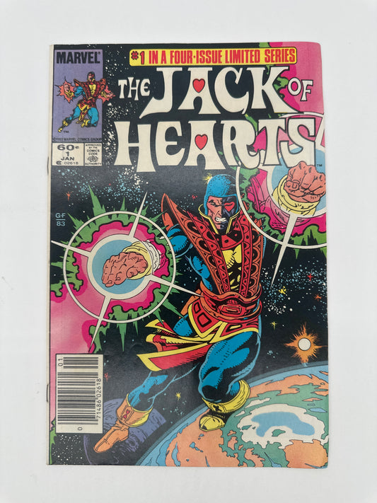 Jack of Hearts #1 Newsstand VF