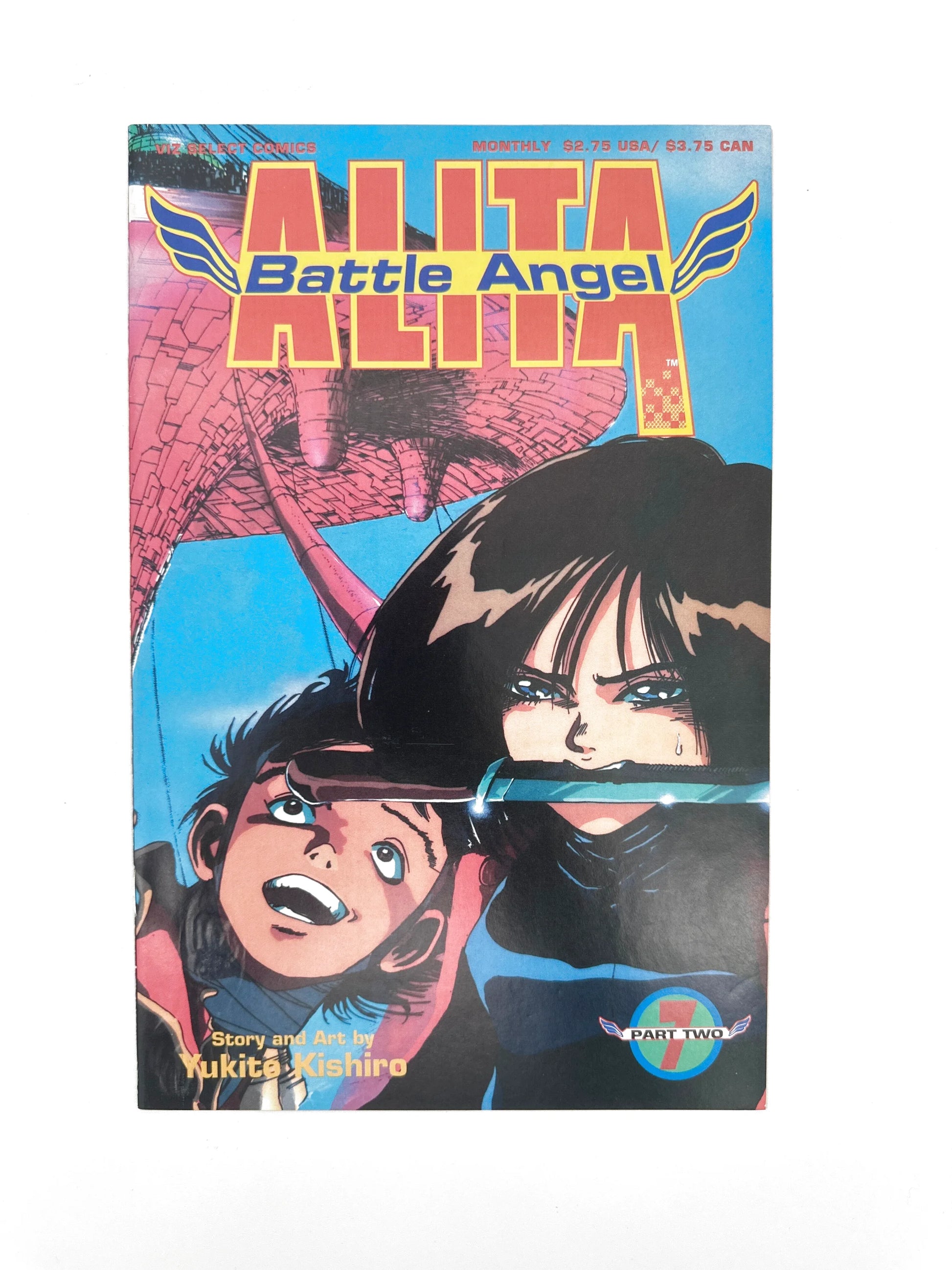 Manga comic book with a colorful cover featuring two characters