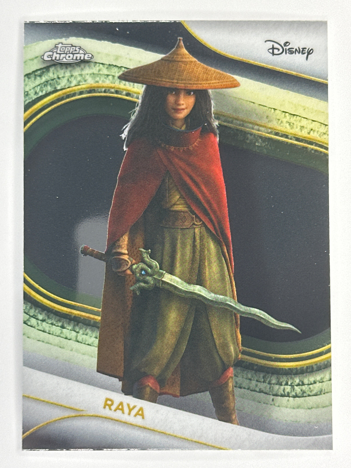 2025 Topps Disney Chrome 192 Raya Base Card