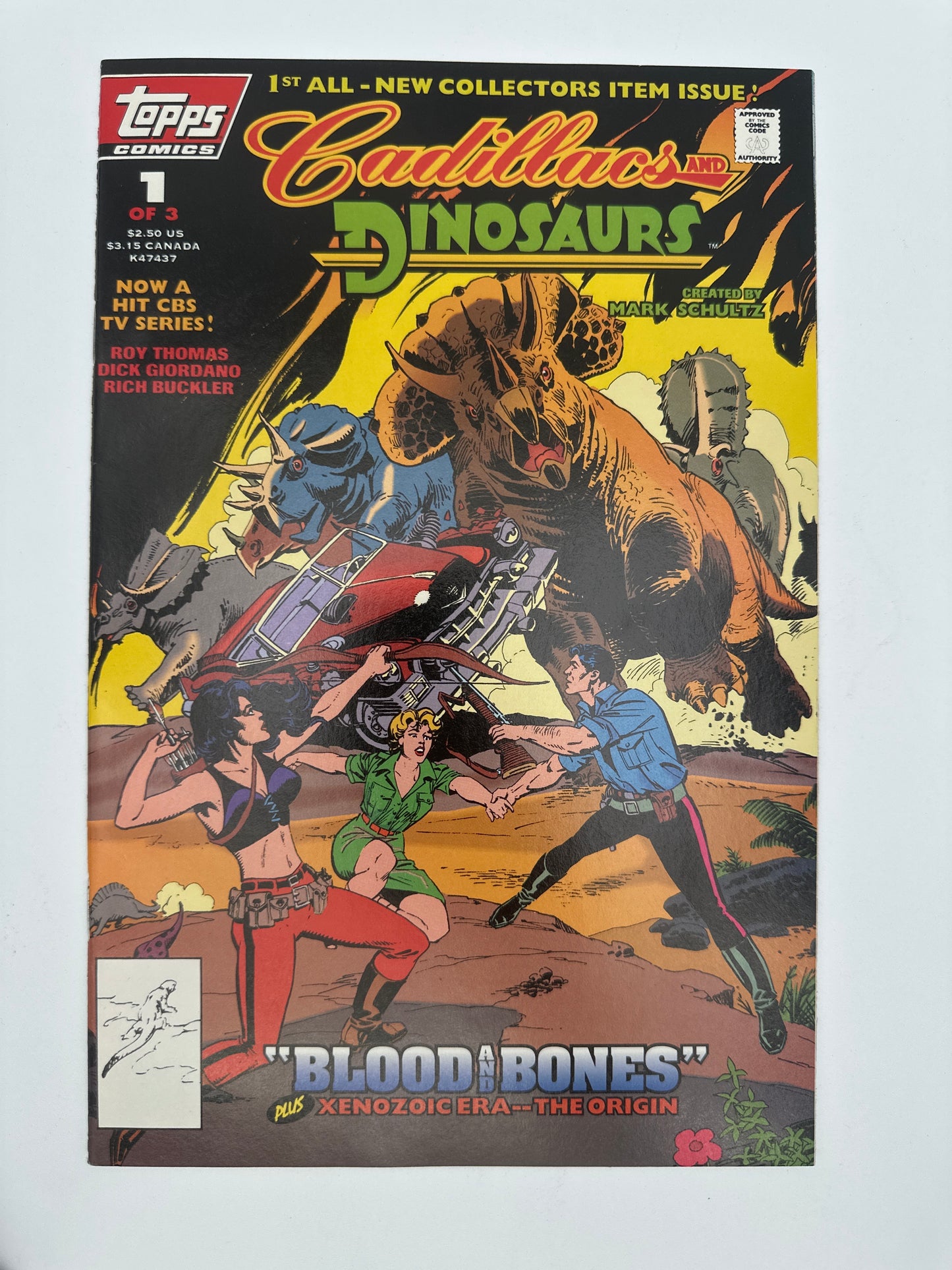 Cadillacs and Dinosaurs #1 NM